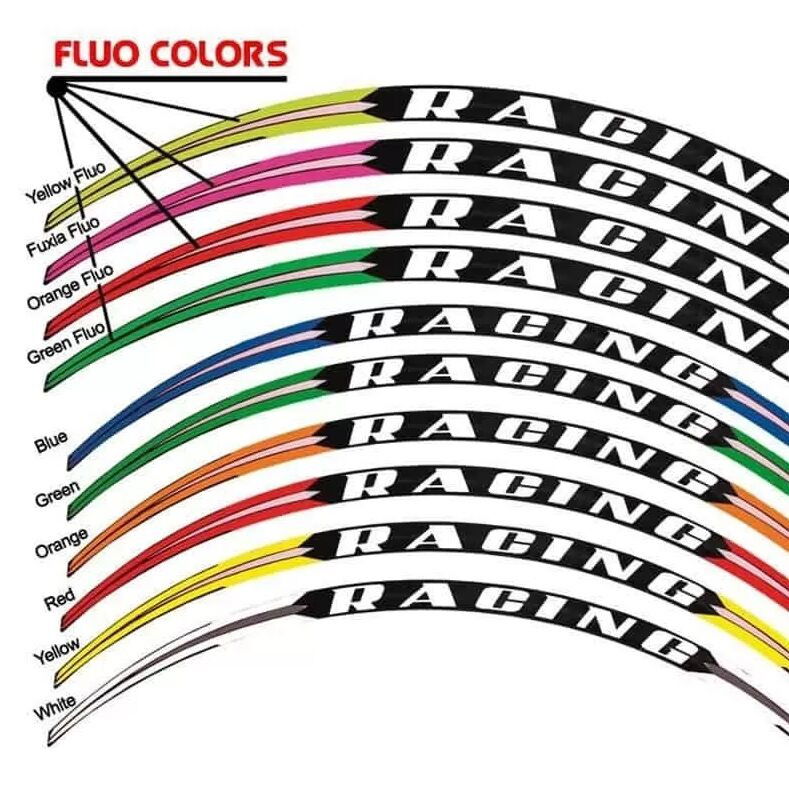 WHEELTAPE PRE CUT RED