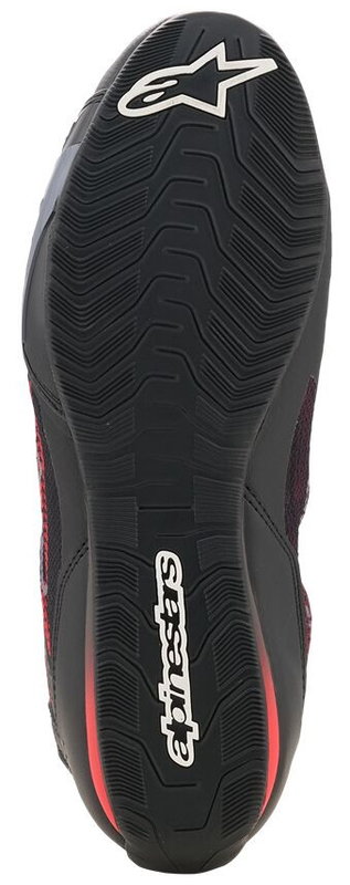 SHOE CELER VENTED BLACK/RED 6