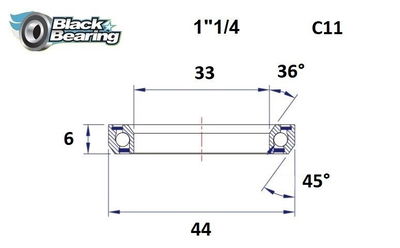 HB 33X44X6MM 36 /45