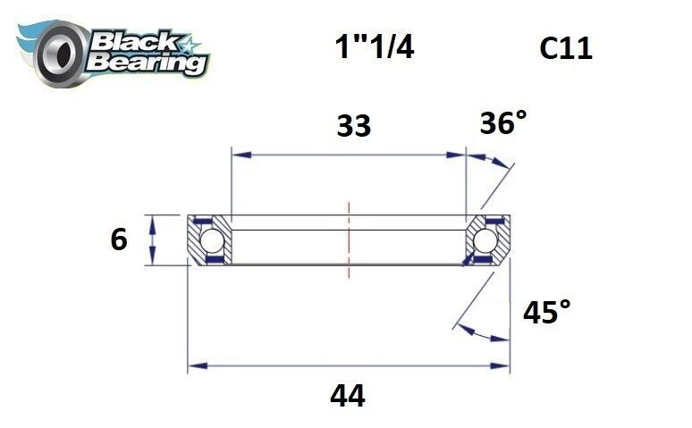 HB 33X44X6MM 36 /45