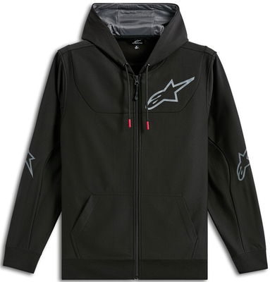 HOODIE ZIP SESSIONS V3 BLACK/G
