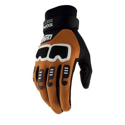 GLOVES LANGDALE BLACK/TAN - M