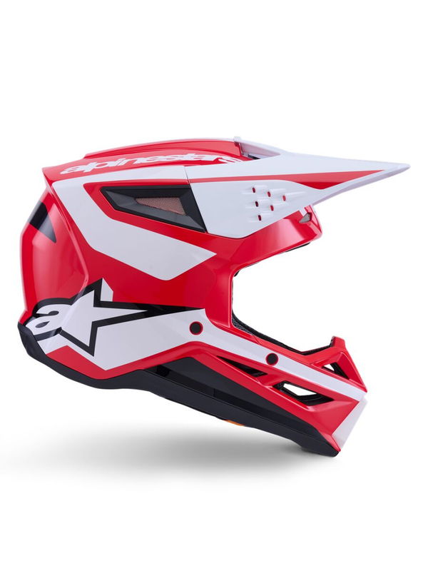 HELMET SM3 HEAT RED/WH/BLK XL