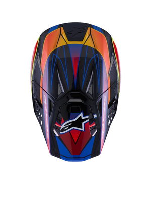HELMET S-M10 ERA BLUE/RED/YL L