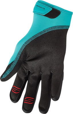 GLOVE CIRCUIT BK/AQ LG
