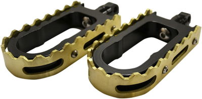 FOOTPEGS BMX BLK/BRASS
