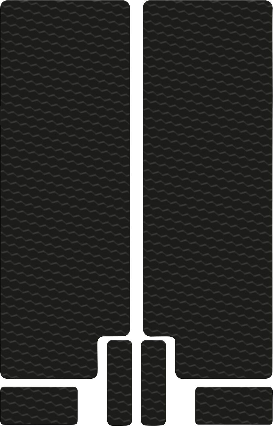 FORK DECAL TEXTURED BK