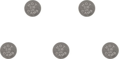 VALVE SHIM 5PK 9.48X2.15