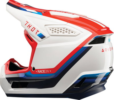 HELMET FLEET DEFY WH/RD/BL MD