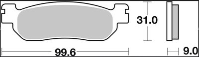 BRAKE PAD XS SINT RR