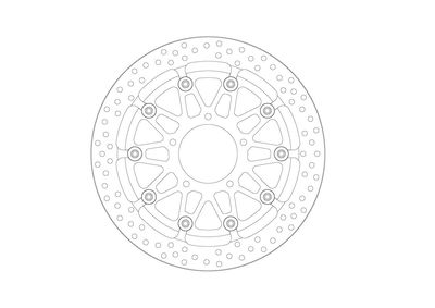 BRAKE DISC HALO T-FLOATER FT