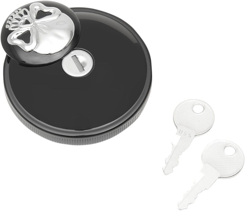CAP N-VNT W/LOCK SKL BLK