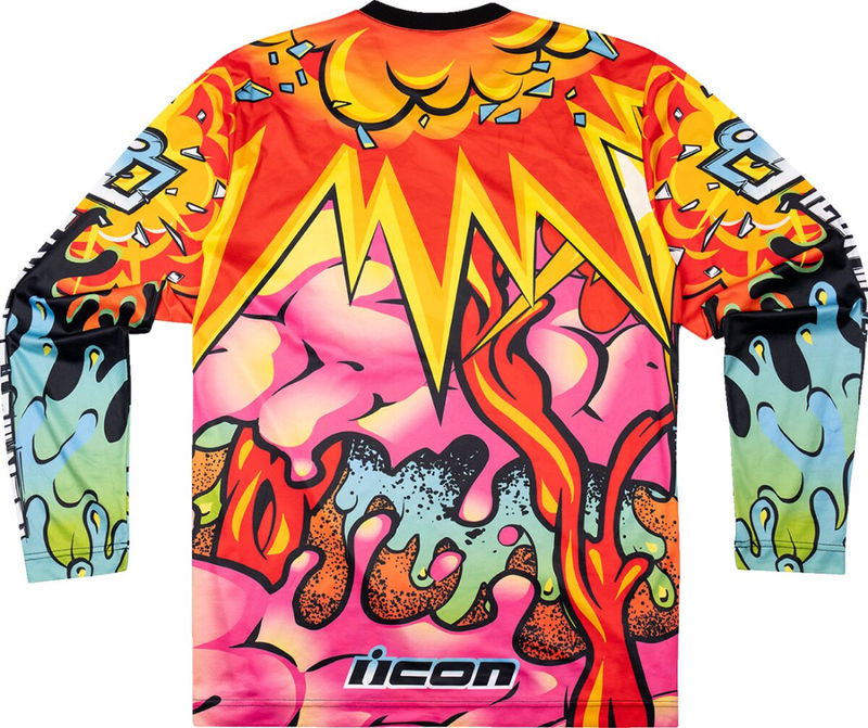 JERSEY SCATTERBRAIN BK 3X
