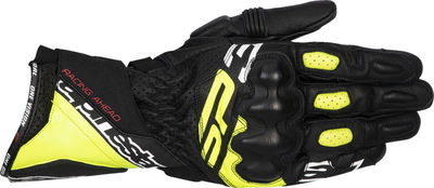 GLOVE SP-3 BLK/FLUO YEL/WHT XL
