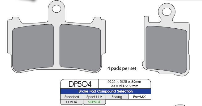 BRAKE PAD SINTER SPORT
