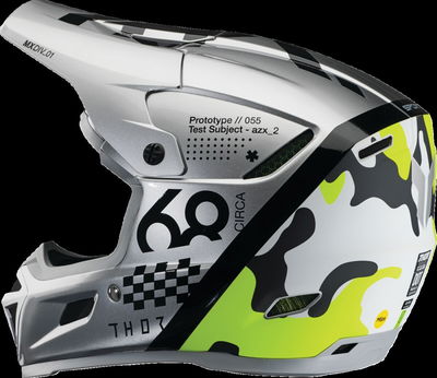 HELMET REFLEX SPORT RIOT GY/AC