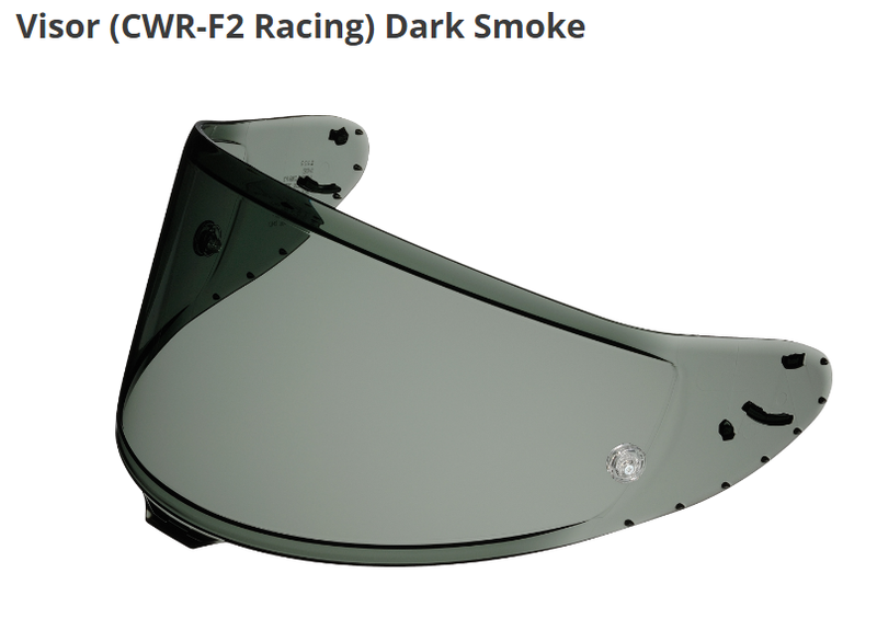 Visor (CWR-F2 Racing) Dark Smoke