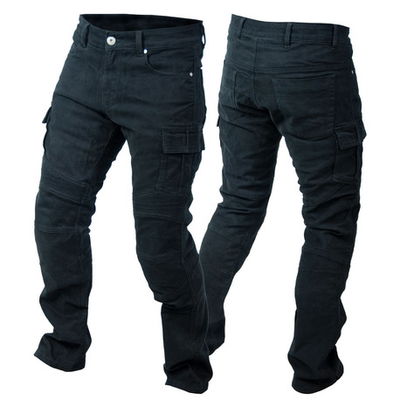 TIMELESS Bandit kevlar jeans, 44/33", svart, stretch, CE