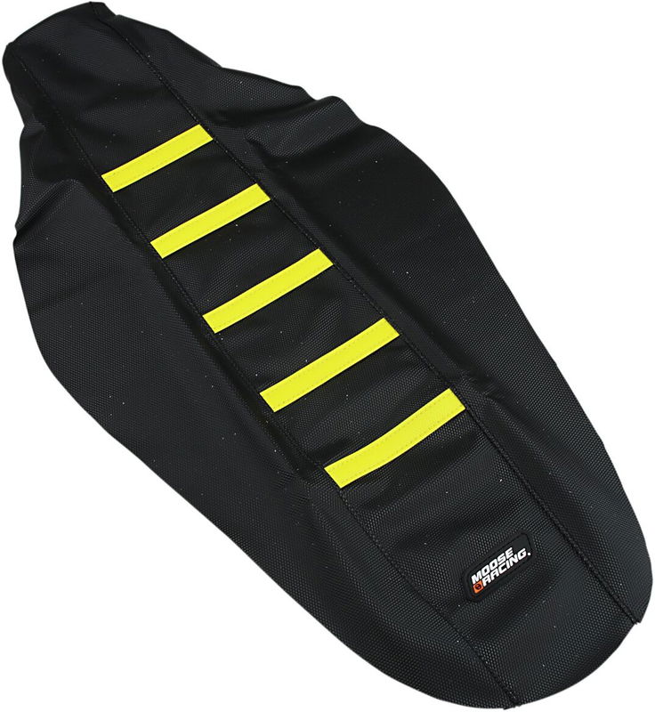 SEAT COVER RIBBED SUZ YEL