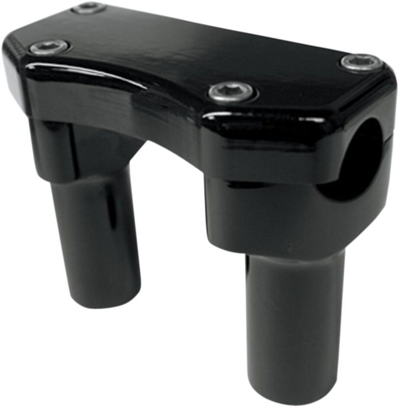RISER BUFF W/CLAMP 3 BLK