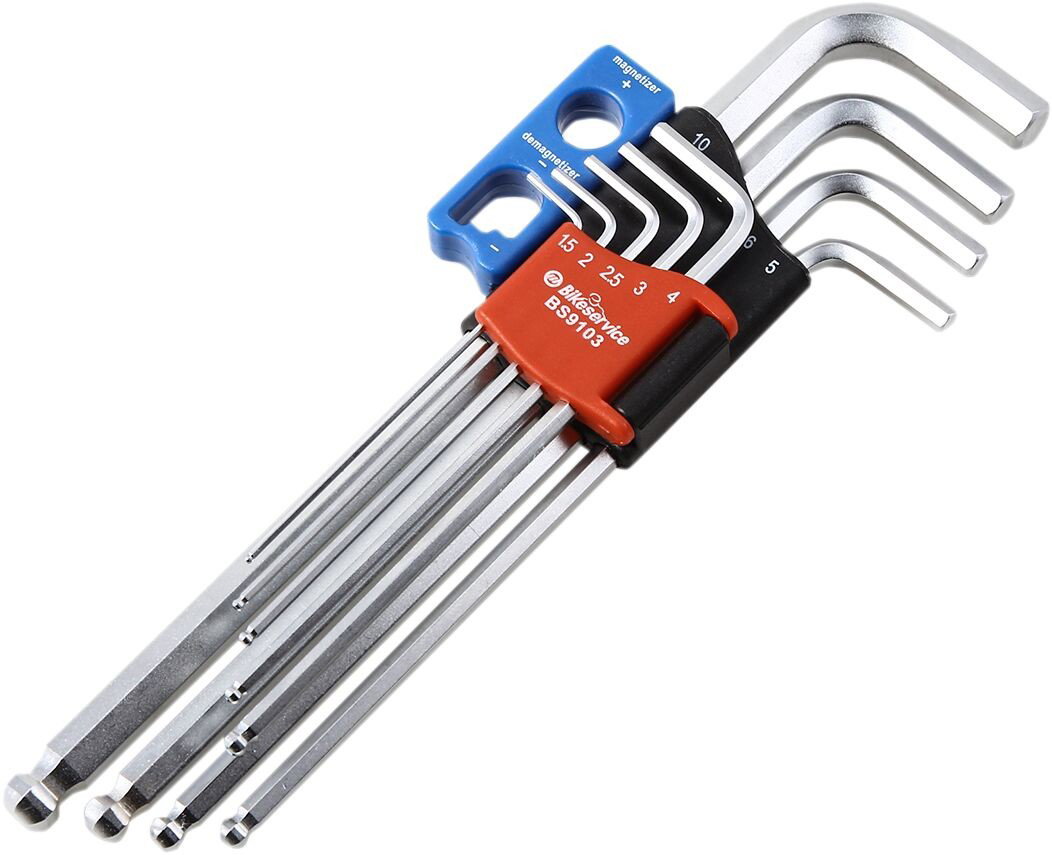 MAGNETIC BALL-END HEX 9PC