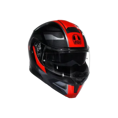 STREETMODULAR AGV E2206 MPLK # LEDRO BLACK/RED 015 M