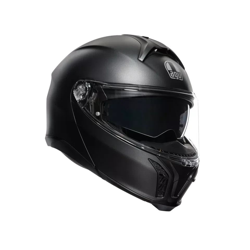 TOURMODULAR AGV E2206 SOLID MPLK MATT BLACK 003 M