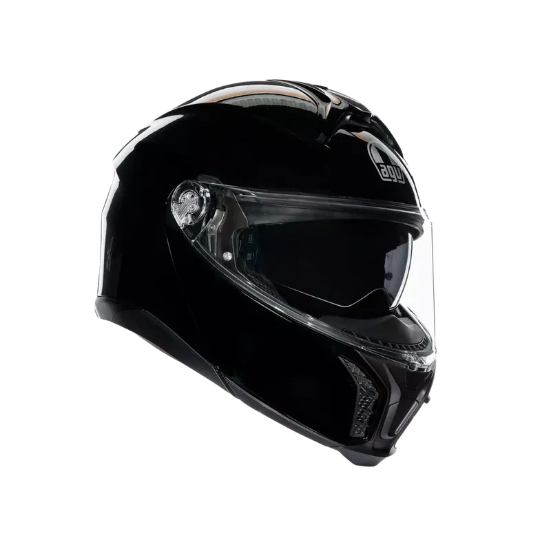 TOURMODULAR AGV E2206 SOLID MPLK BLACK 001 S