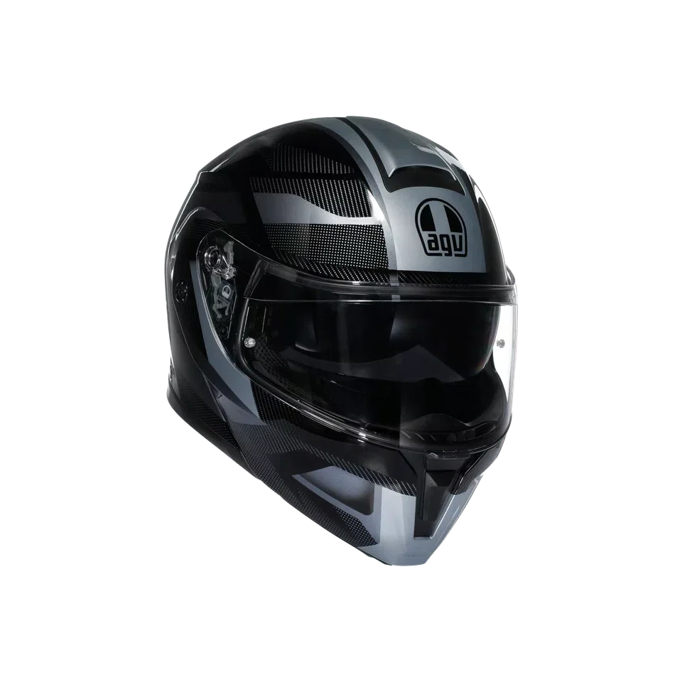 STREETMODULAR AGV E2206 MPLK # LEDRO MATT BLACK/GREY 016 XL