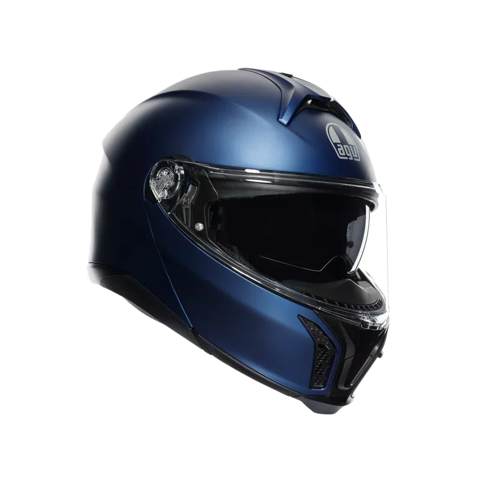 TOURMODULAR AGV E2206 SOLID MPLK GALASSIA BLUE MATT 004 XL