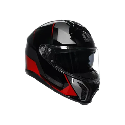 TOURMODULAR AGV E2206 MULTI MPLK PERCEPTION BLACK/RED 105 XS