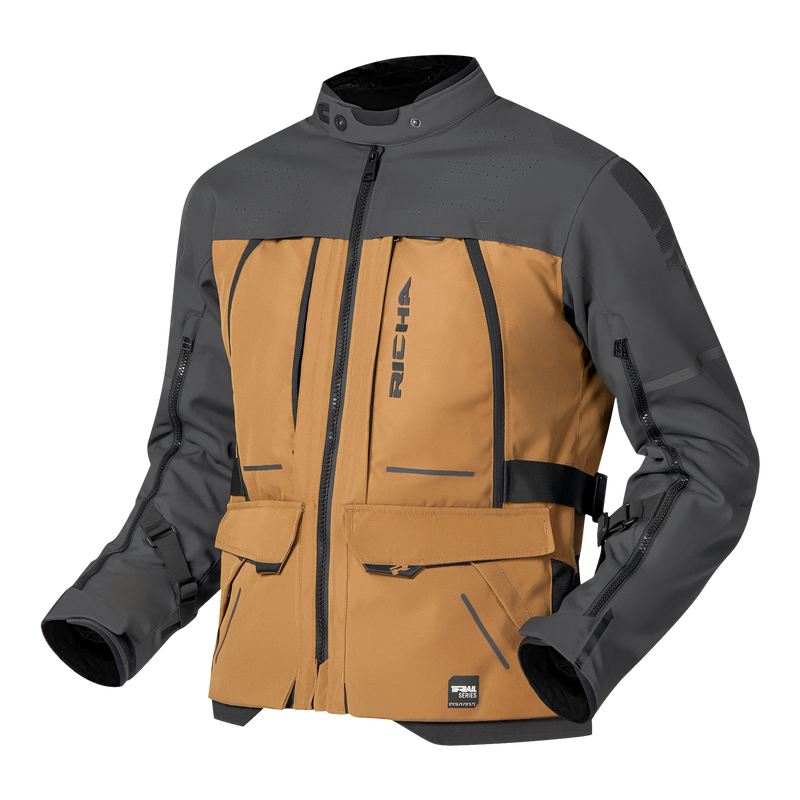INFINITY 3 ADVENTURE JACKET (WP) brown/grey 3XL