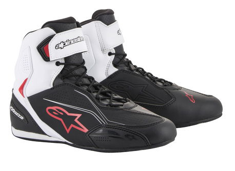 Alpinestars Sko Faster-3 Svart/Vit/Röd 46