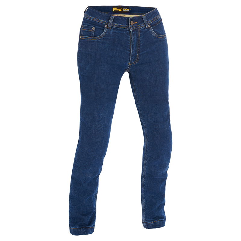 Lindstrands Jeans Berg DAM  Blå Short Leg 46