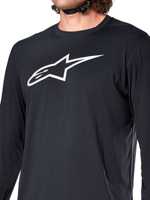 JERSEY LS A-DURA ASTAR BLACK M