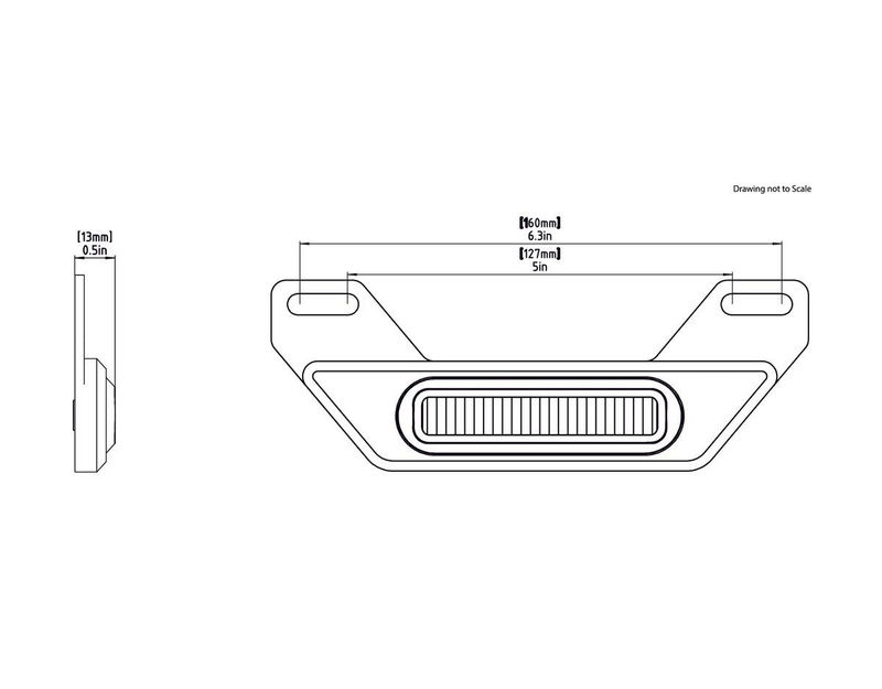 B6 LIGHT KIT W/ LICENSE PLATE