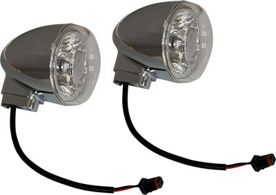 Light Rear Turn Signal Chrome