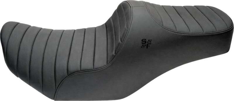 SEAT CHARIOT BLK CLSC STITCH V