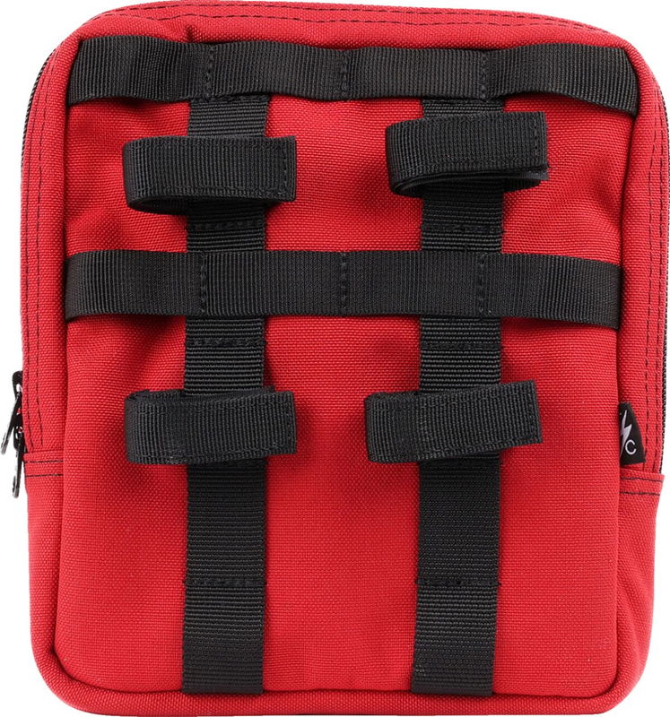 BAG HANDLEBAR TSC SLIM RED