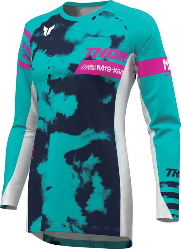 JERSEY WMN LAUNCHMODE BLEACH W
