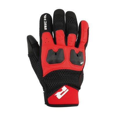 MONACO MESH GLOVES RÖD 2XL