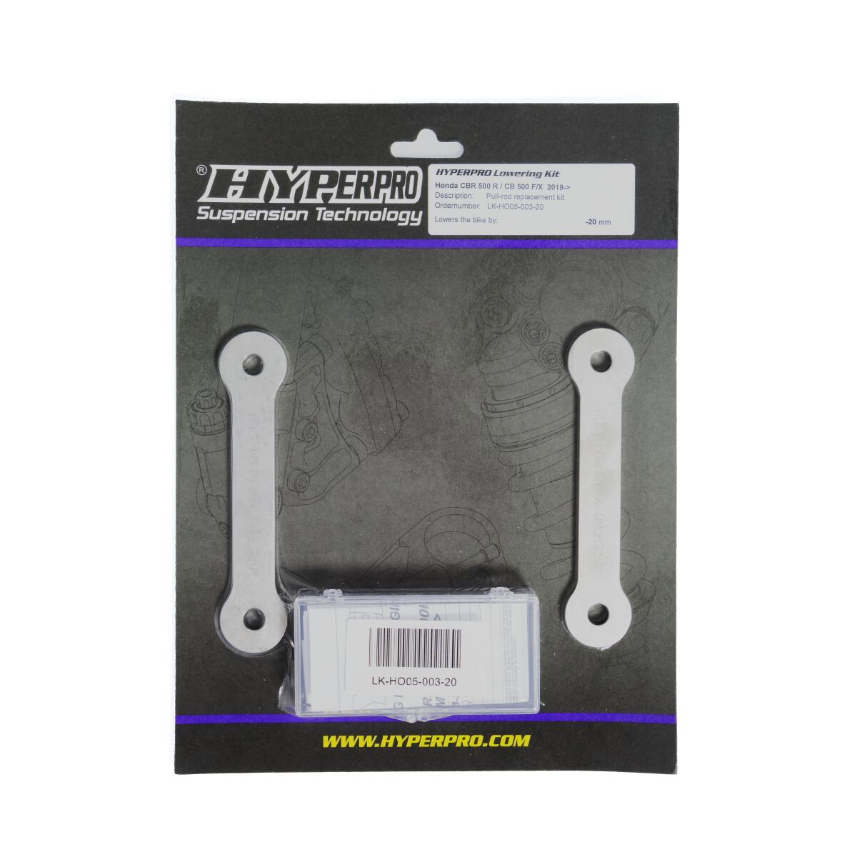LOW KIT -20MM HON CB500X