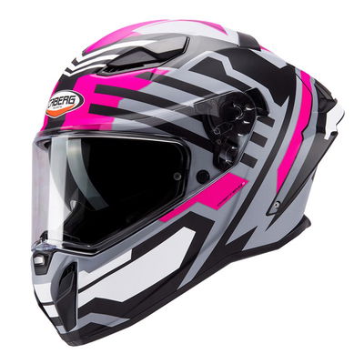 HJÄLM CABERG DRIFT EVO II GRÅ/ROSA M