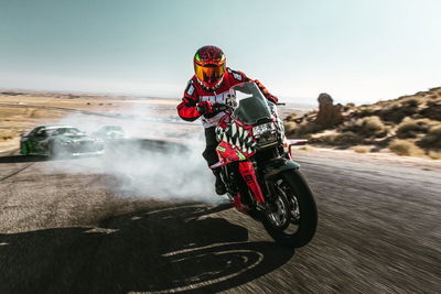 ICON HELMET AFRM MANIC'R RED L