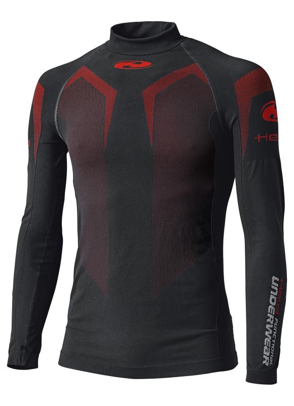 HELD 3D-SKIN WARM TOP BLACK-RED S
