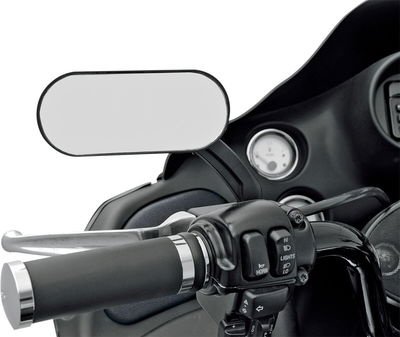 MIRROR OVAL HOTOP FLATBLK