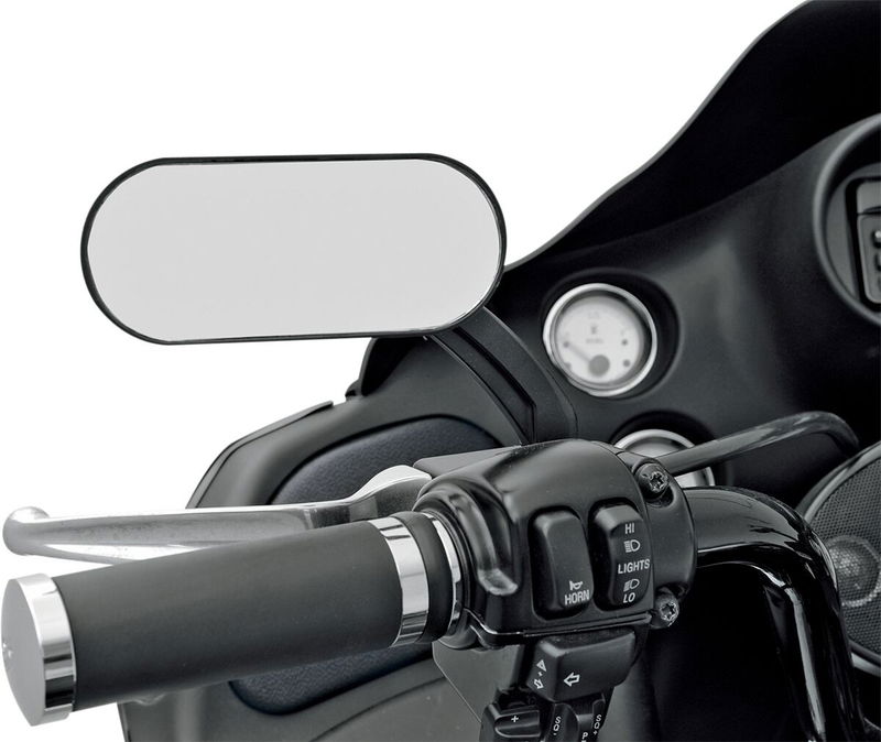 MIRROR OVAL HOTOP FLATBLK