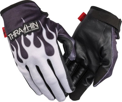 GLOVE FLAME STEALTH LEATHER PA