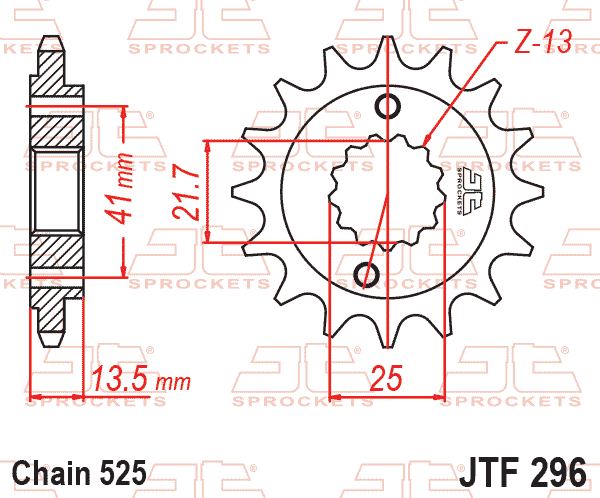 SPROCKET FRONT 15T 525 RU