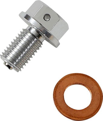 DRAIN PLUG MAGNETIC SLVR